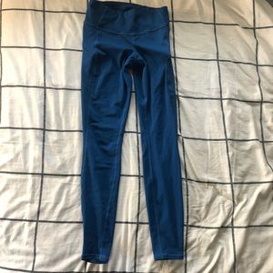 blue athleta leggings